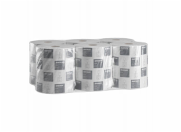 Katrin Plus M2 – Papírové utěrky v roli, bílé, 2vrstvé, 100 m - 6 rolí