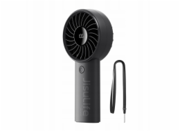 Jisulife Přenosný ruční ventilátor Life4 5000mAh s USB - černý