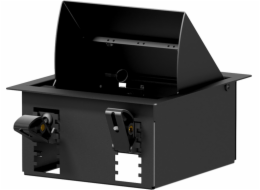 Caymon CAYMON CASY024/B CASY Krabice do stolu - 4 místa Černá verze - RAL9004