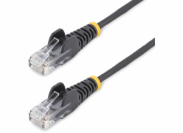 StarTech 15M TENKÝ ČERNÝ KABEL CAT6