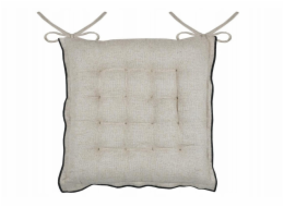 NoName Prošívaný polštář na židli, lemování, ALINE, 38 x 38 cm