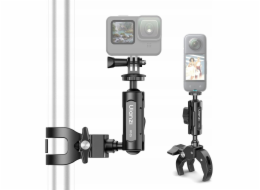 Ulanzi Hliníková objímka Crab Clamp Magic Arm pro 1/4 GoPro systém s motorem / R105