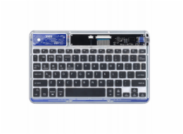 Dux Ducis Bezdrátová klávesnice (řada CK) pro notebook/tablet/telefon, průhledná