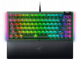 Razer Klávesnice BlackWidow V4 75% Phantom Green Edition Orange (RZ03-05003300-R3M1)
