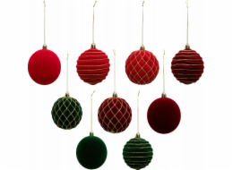 Atmosphera Sada vánočních ozdob 8 cm