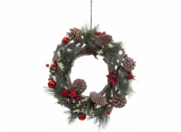 Atmosphera Vánoční věnec s borovicovými šiškami, 30 cm