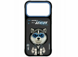 Nimmy Pouzdro Cool&Cute 2.0 s motivem vlka pro iPhone 17 Pro Max černé