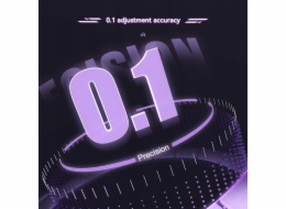 Ajazz Mechanická herní klávesnice AK820 MAX s magnetickými spínači - fialová-bílá-modrá-RGB