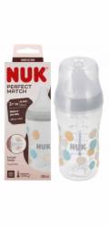 NUK 449904 DOKONALÁ LAHEV 260 ML BAVLNA 572534, 10742027