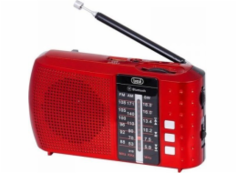 Trevi Rádio Přenosné Bluetooth rádio Trevi RA7F20BTR FM/AM/SW Červené