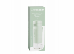 Wessper B2 GLASS filtrační láhev Actitex™ 500ml mátová (WES270-500-MT_K)