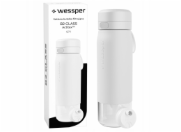 Wessper B2 GLASS filtrační láhev Actitex™ 700ml bílá (WES270-700-WH_K)