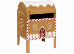 Atmosphera Perníková vánoční poštovní schránka 34x16x20,5 cm