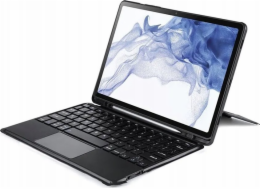 Dux Ducis Pouzdro na tablet Skládací pouzdro DUX DUCIS DK s bezdrátovou klávesnicí pro SAMSUNG Tab S8 (X700/X706)/S7 (T870/T875/T876B) černé