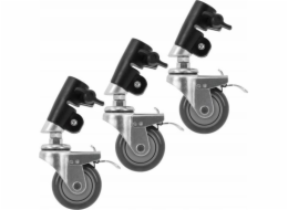 Jinbei Sada tří koleček JB11-036C pro stojan osvětlení