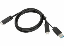 Targus Kabel USB-C na USB-C 1,8 m černý (1,8 m USB-C? na USB-C? DOCK)