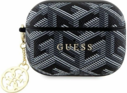 Guess Kryt Guess GUAP2PGCE4CK na AirPods Pro 2 černý/černý přívěsek GCube