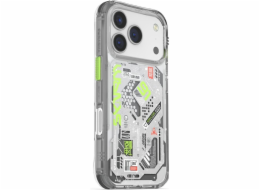 SKINARMA Pouzdro Spectra pro iPhone 17 Pro s magnetickým nabíjením, průhledné
