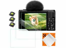 Kf 3x Sada 9hodinových ochranných skel pro Sony ZV-1, ZV-1 Ii, ZV-e10 / Concept / Sku.2195 /