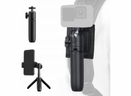 Ulanzi Mini stativ na selfie tyč, držák na batoh, 1/4" fotoaparát, telefon / / MT88