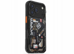 SKINARMA Pouzdro Spectra pro iPhone 17 Pro s magnetickým nabíjením, černé