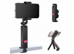 Ulanzi Držák stativu 3 v 1 pro telefon, smartphone, 2x ISO svorka, klip, 360° / Ma89