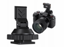 JJC Adaptérový držák DJ mikrofonu Mini Mount pro ISO patici s 1/4 závitem pro kameru / HC-DMN