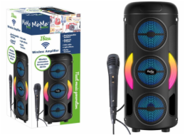 Meme BEZDRÁTOVÝ REPRODUKTOR S MIKROFONEM A LED OSVĚTLENÍM (IBIZA)