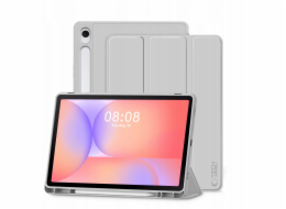Supcase Pouzdro Tech-Protect SmartCase s perem pro Samsung Galaxy Tab S9 11.0 / S9 FE / S10 FE / S10 Lite 10.9 X710 / X716b / X510 / X516b / X520 / X526 / X400 / X406b šedé