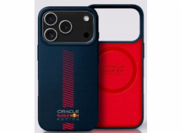 Red Bull Silikonový kryt Powerbar MagSafe pro iPhone 17 Pro, tmavě modrý