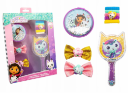 Joy Toy Sada vlasových doplňků Gabi pro kočičí domeček: zrcátko, sponky do vlasů, gumičky, kartáč / 23887