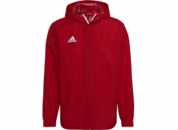 Adidas Pánská bunda Entrada 22 All Weather, červená, velikost 2XL