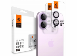 Spigen Glass tR EZ Fit Optik Pro 2 Pack, purple - iPhone 17