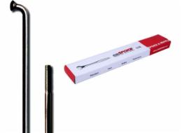 Cn Spoke Dráty pro ráfky STD14 2.0-2.0-2.0 nerezová ocel 236 mm černé + niple 144 ks.