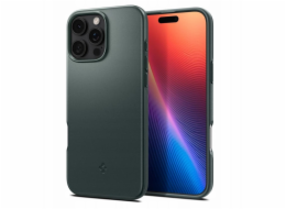 Spigen Pouzdro Thin Fit Mag MagSafe pro Apple iPhone 17 Pro, propastně zelené