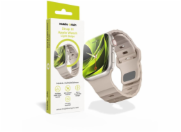 Mobile Origin Řemínek Strap III, světle béžový - Apple Watch 49mm/46mm/45mm/44mm