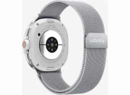 Spigen Metal Fit, stříbrný - Samsung Galaxy Watch 8 (40/44/46mm)