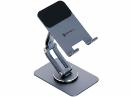 ForCell F-GRIP skládací stojan 2, 360° stolní držák, šedý