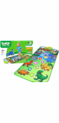 LeanToys Vzdělávací interaktivní taneční podložka s dinosaury - zvuky