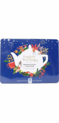 English Tea Shop Čajová sada Premium Holiday Collection v modré plechovce, 36 čajových sáčků