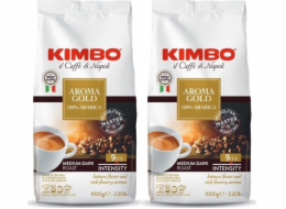 Kimbo Aroma Gold kávová zrna 2 kg