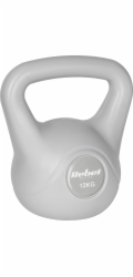 Rebel Active Bitumenový kettlebell 12 kg šedý REBEL ACTIVE