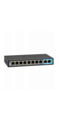 BCS B-SP0802G Základní přepínač BCS 8x PoE, 2x RJ45 Gigabit