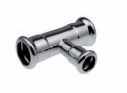 KAN-therm Redukční T-kus Steel Press 76,1 x 54 x 76,1 mm (6206475)