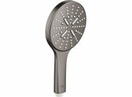 Grohe RAIN.SMART.130 ruční sprcha, třícestná sprcha, kartáčovaná, grafit