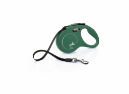 Flexi Vodítko Classic S pásek 5m olivově zelené