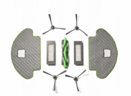 JETtools Sada příslušenství pro Irobot Roomba Combo R113840 2x filtr 5x kartáč 2x mop / An930as