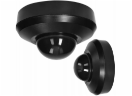 Orno 360stupňový senzor pohybu a přítomnosti, IP44, 2000 W, přídavná montážní základna, 3 senzory, černý