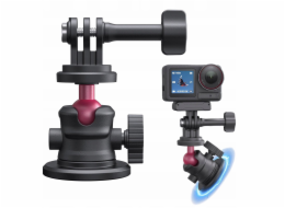 Telesin Rychloupínací magnetický držák hlavy s magnetickým závitem 1/4 + systém GoPro / SJ-JBK-12