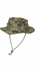 MFH US GL BUSH HAT REINFORCED DIGITAL WOODLAND S